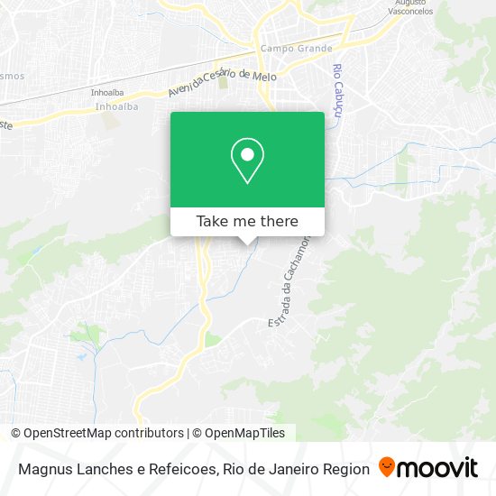 Magnus Lanches e Refeicoes map