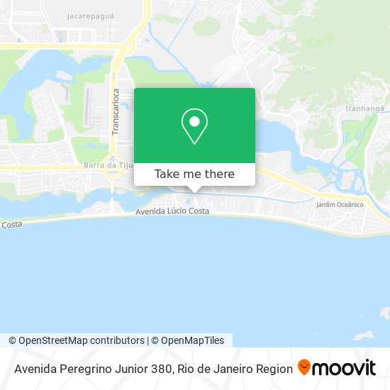 Avenida Peregrino Junior 380 map