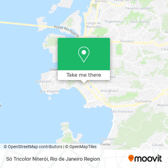 Mapa Só Tricolor Niterói