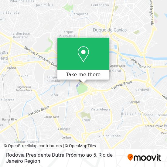 Rodovia Presidente Dutra Próximo ao 5 map