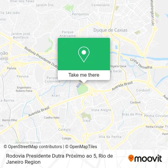 Rodovia Presidente Dutra Próximo ao 5 map