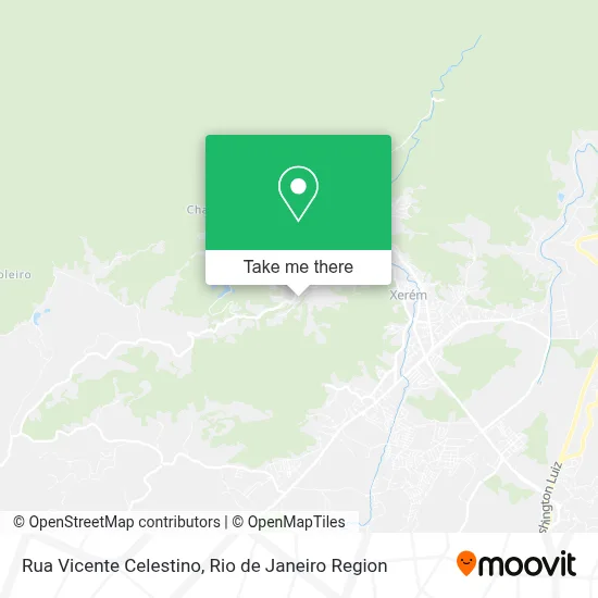 Rua Vicente Celestino map