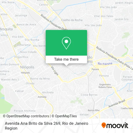 Avenida Ana Brito da Silva 269 map