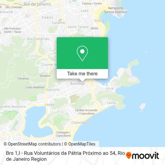 Brs 1,I - Rua Voluntários da Pátria Próximo ao 54 map