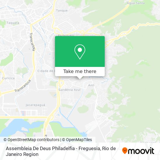 Assembleia De Deus Philadelfia - Freguesia map