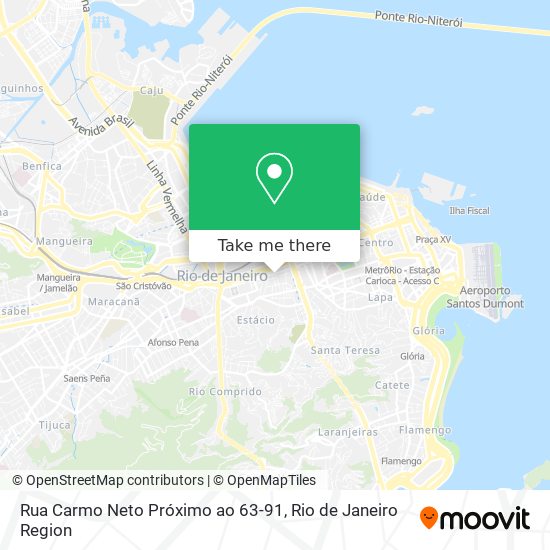 Mapa Rua Carmo Neto Próximo ao 63-91