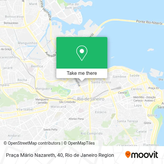 Praça Mário Nazareth, 40 map