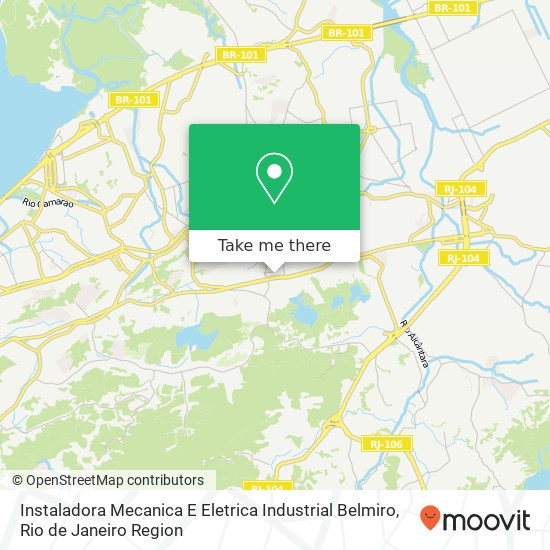 Mapa Instaladora Mecanica E Eletrica Industrial Belmiro