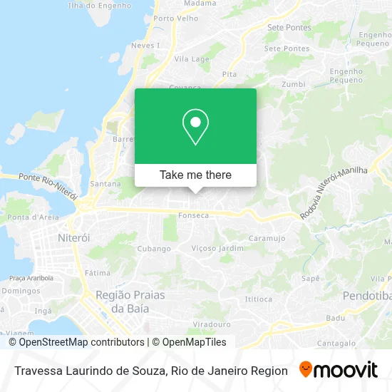 Travessa Laurindo de Souza map
