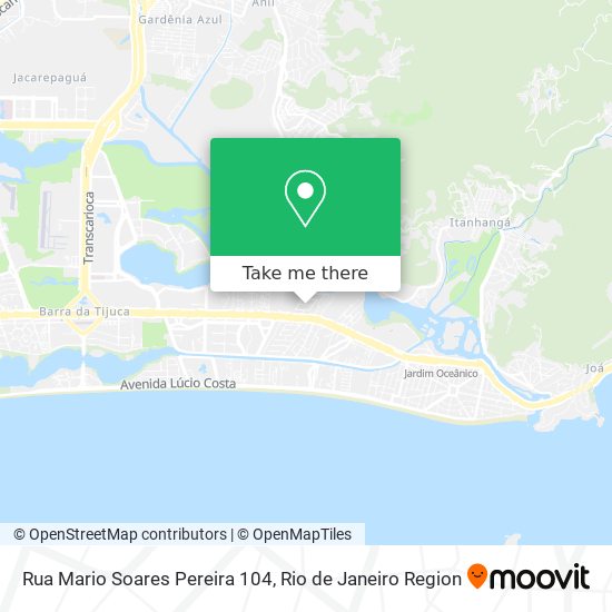 Mapa Rua Mario Soares Pereira 104