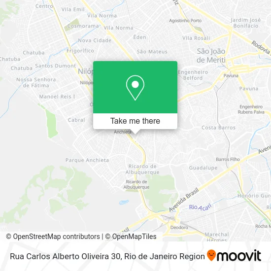 Rua Carlos Alberto Oliveira 30 map
