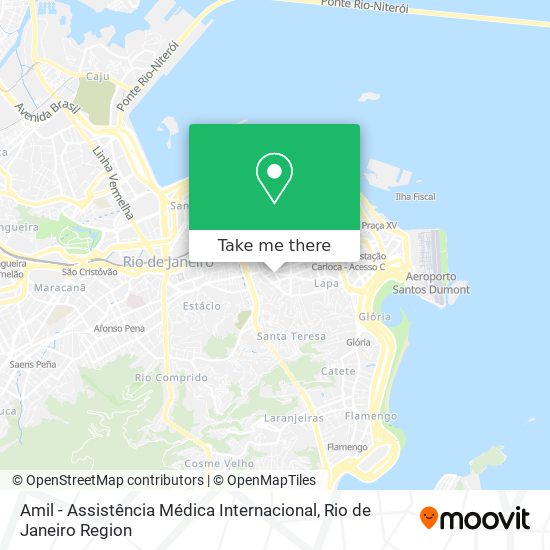 Amil - Assistência Médica Internacional map