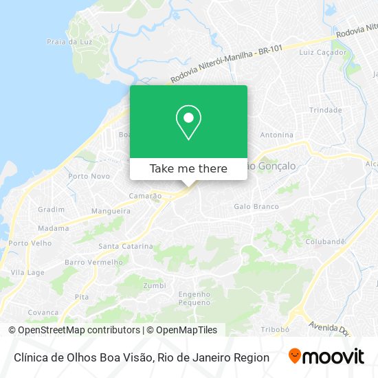 Mapa Clínica de Olhos Boa Visão