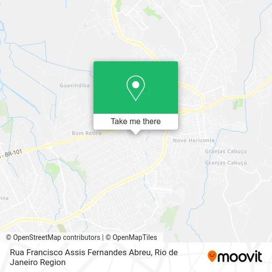 Rua Francisco Assis Fernandes Abreu map