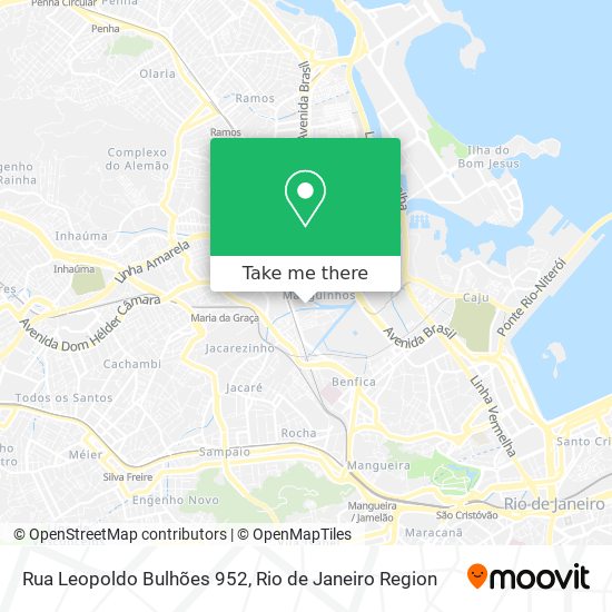 Rua Leopoldo Bulhões 952 map