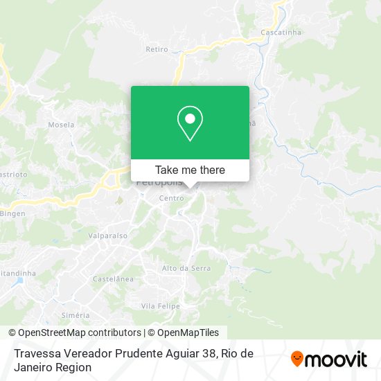 Travessa Vereador Prudente Aguiar 38 map
