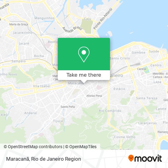 Mapa Maracanã