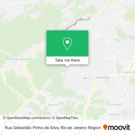 Rua Sebastião Pinho da Silva map