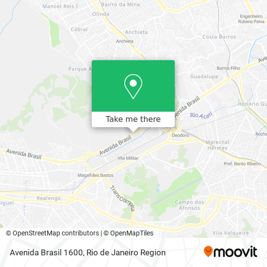 Avenida Brasil 1600 map