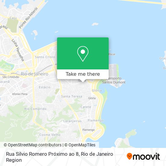 Rua Silvio Romero Próximo ao 8 map