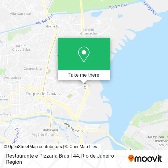 Restaurante e Pizzaria Brasil 44 map