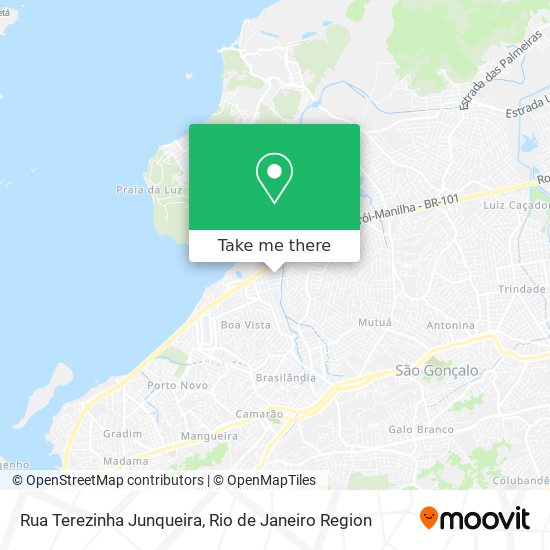 Rua Terezinha Junqueira map