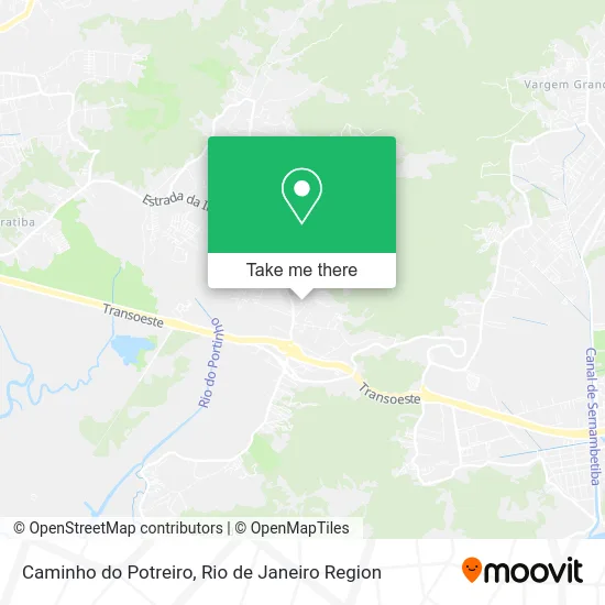 Caminho do Potreiro map