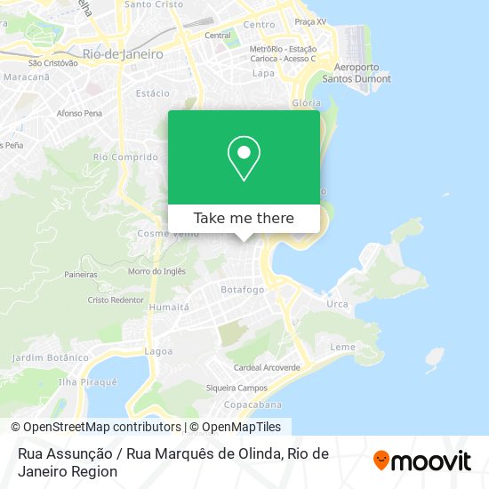 Mapa Rua Assunção / Rua Marquês de Olinda