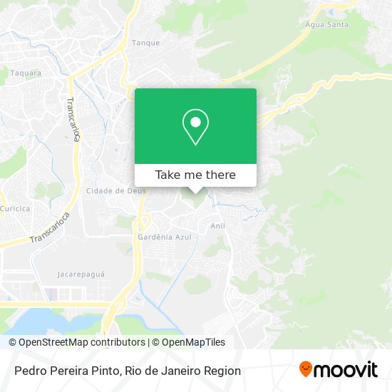 Pedro Pereira Pinto map