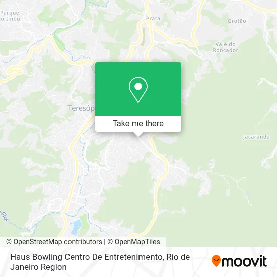Haus Bowling Centro De Entretenimento map