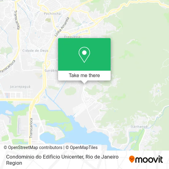 Condomínio do Edifício Unicenter map