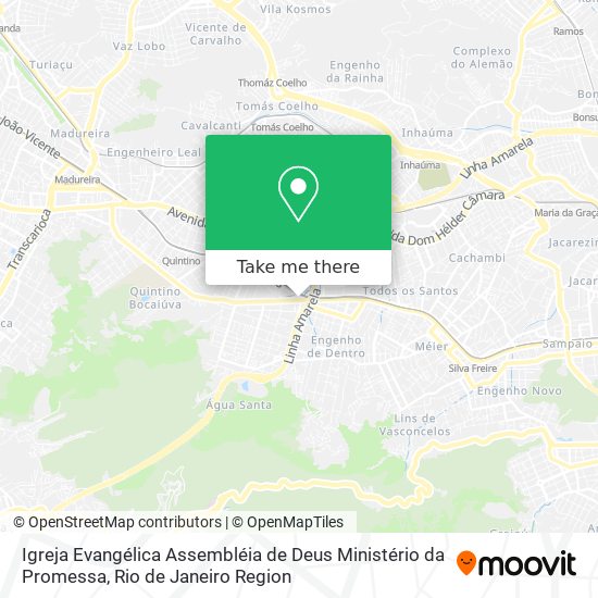 Igreja Evangélica Assembléia de Deus Ministério da Promessa map