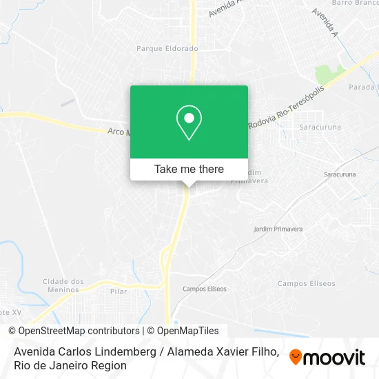 Avenida Carlos Lindemberg / Alameda Xavier Filho map