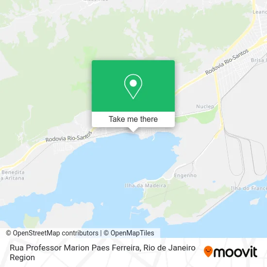 Rua Professor Marion Paes Ferreira map