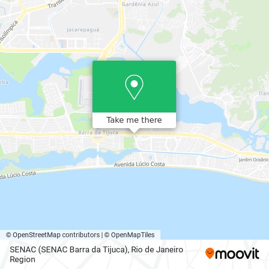 Mapa SENAC (SENAC Barra da Tijuca)