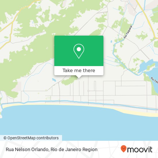 Mapa Rua Nélson Orlando