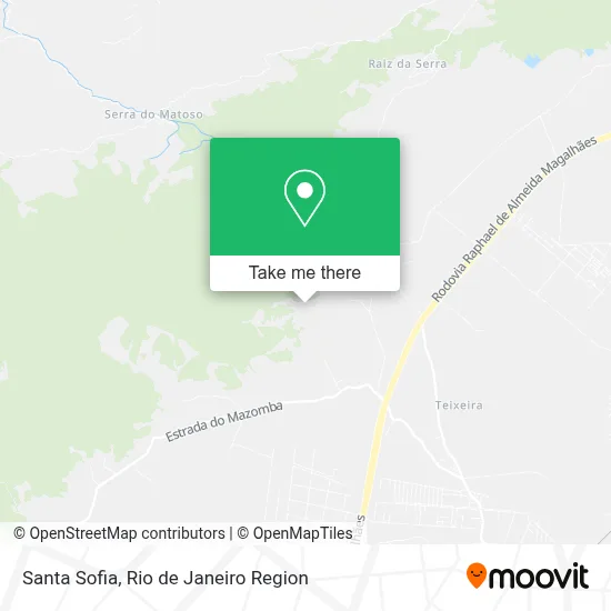 Santa Sofia map