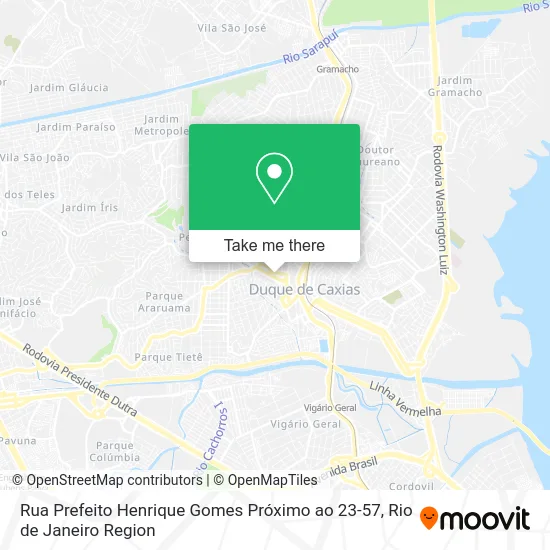 Rua Prefeito Henrique Gomes Próximo ao 23-57 map