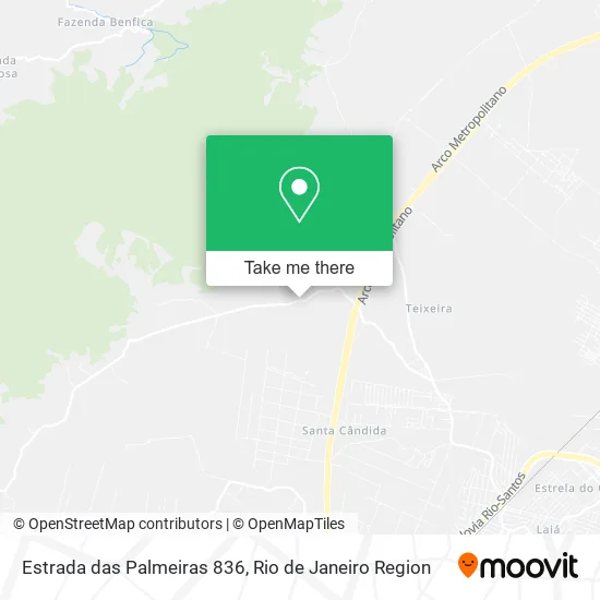 Estrada das Palmeiras 836 map