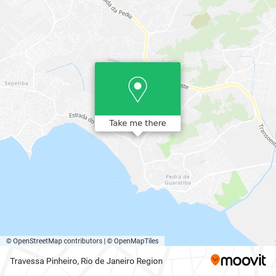 Mapa Travessa Pinheiro