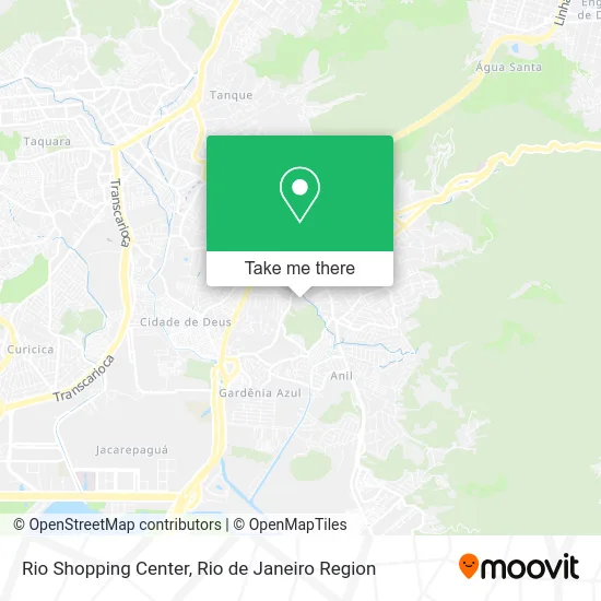 Rio Shopping Center map