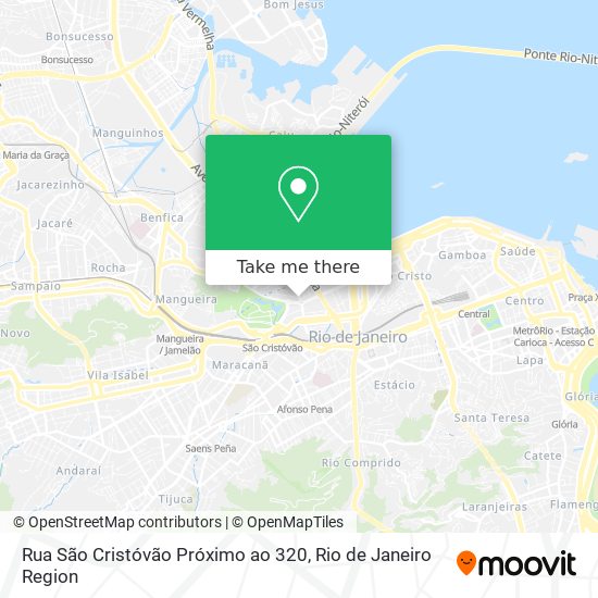 Rua São Cristóvão Próximo ao 320 map