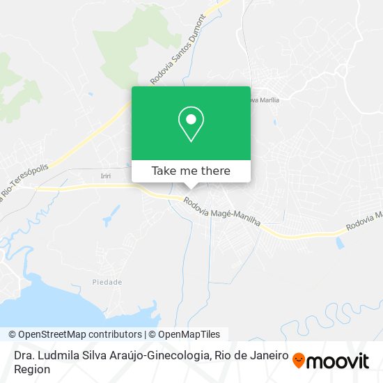 Dra. Ludmila Silva Araújo-Ginecologia map