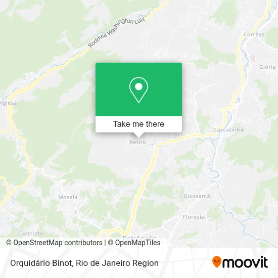 Orquidário Binot map
