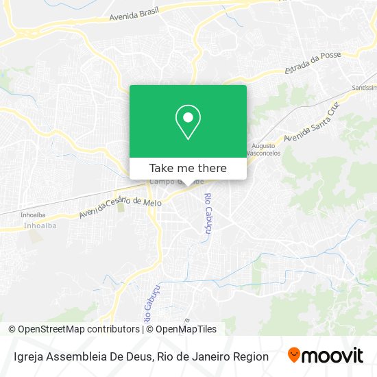 Mapa Igreja Assembleia De Deus