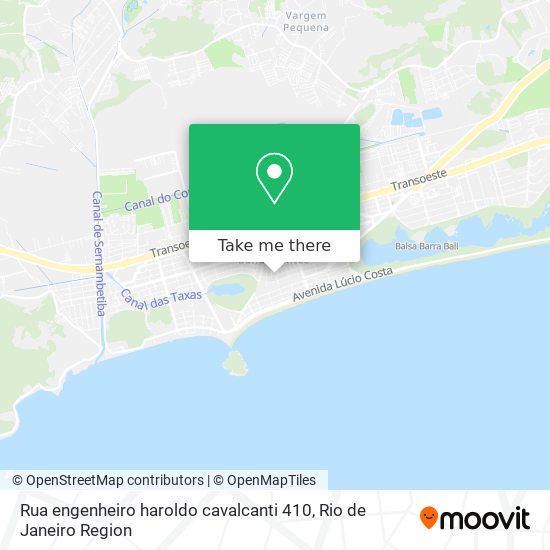 Rua engenheiro haroldo cavalcanti 410 map