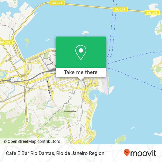 Cafe E Bar Rio Dantas map