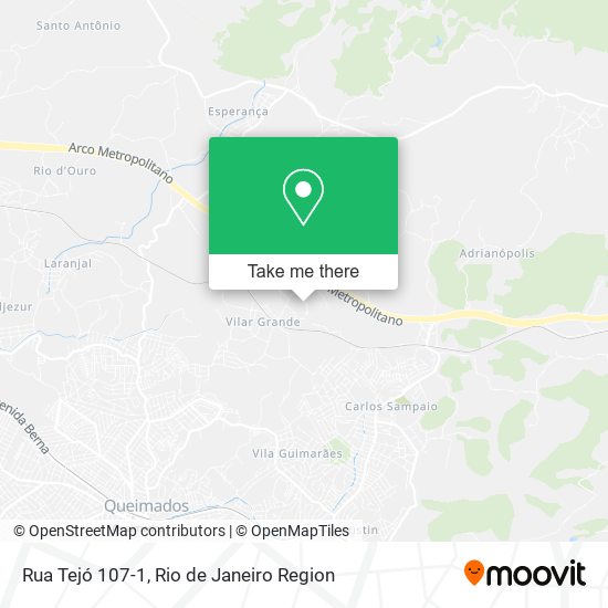 Rua Tejó 107-1 map