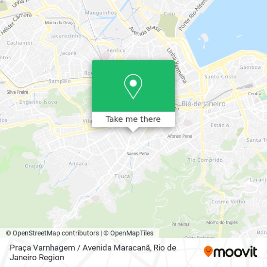 Praça Varnhagem / Avenida Maracanã map