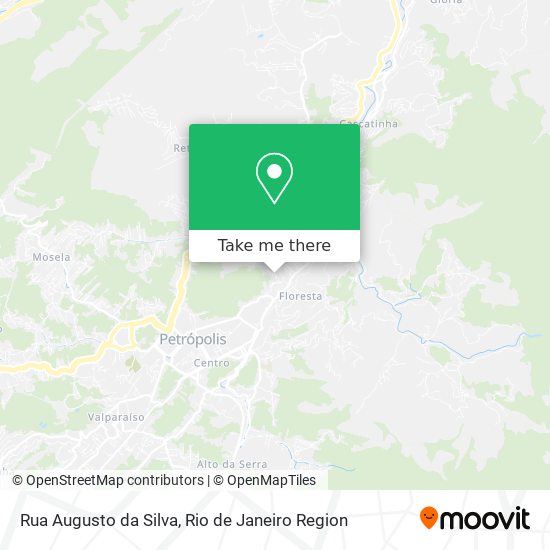 Rua Augusto da Silva map